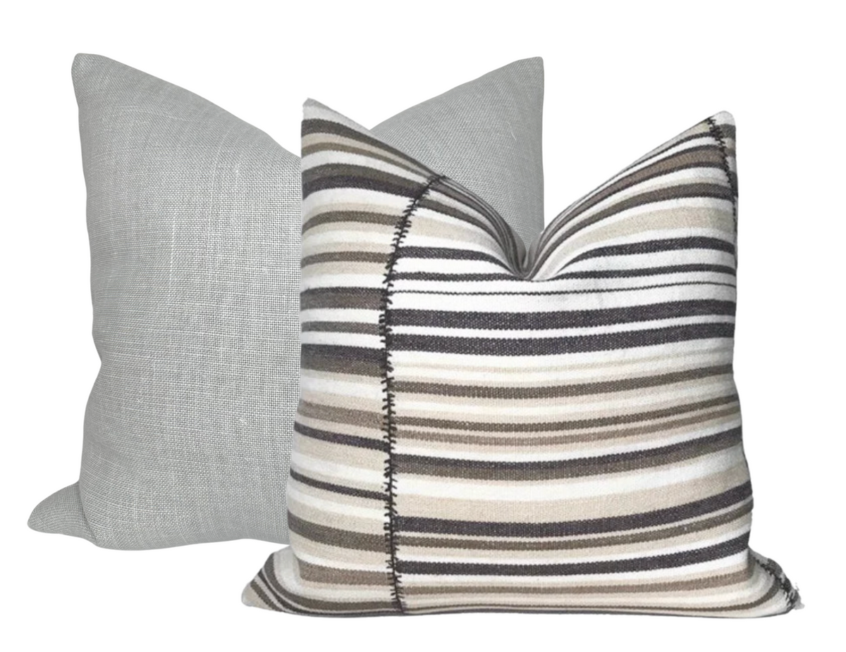 ZAK AND FOX MAZAN PILLOW IN BROWN – DEKOWE