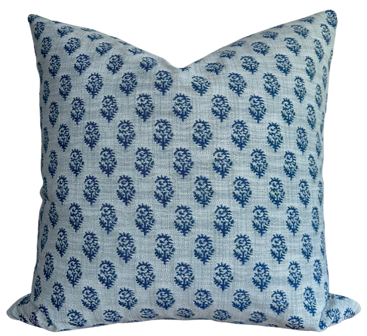 Peter Dunham Rajmata Woven Pillow Cover in Blue, Indoor/Outdoor Pillow ...