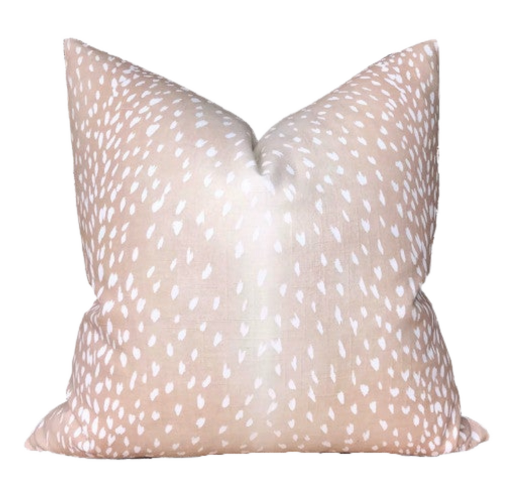 Pink antelope pillow hotsell